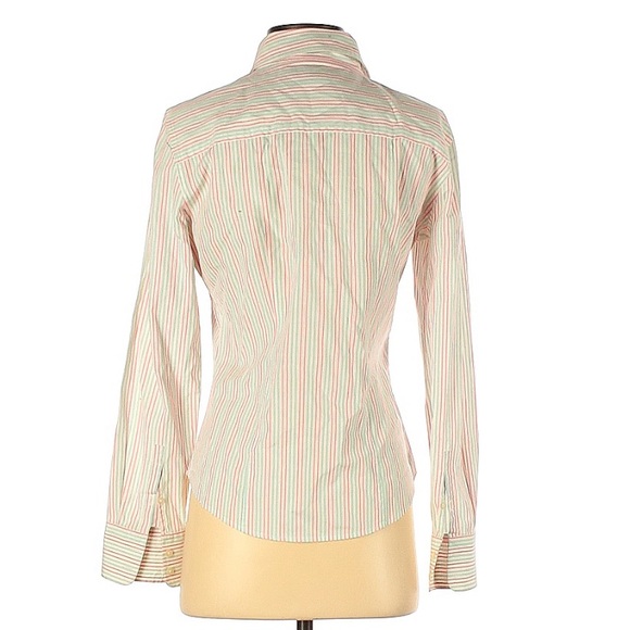 Vineyard Vines Teal and Pink Button Down Short - Picture 5 of 6